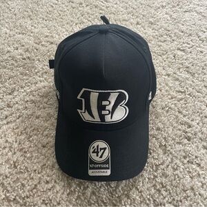 Cincinnati Bengals 47 Classic Black Cap